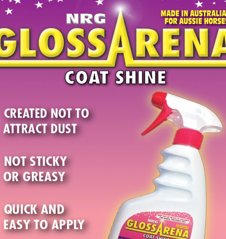 Introducing NRG GlossArena Coat Shine For Horses